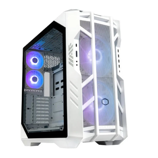 Cooler Master HAF 700 Tempered Glass Full Tower E‑ATX Gaming Cabinet - White-tpstech.in