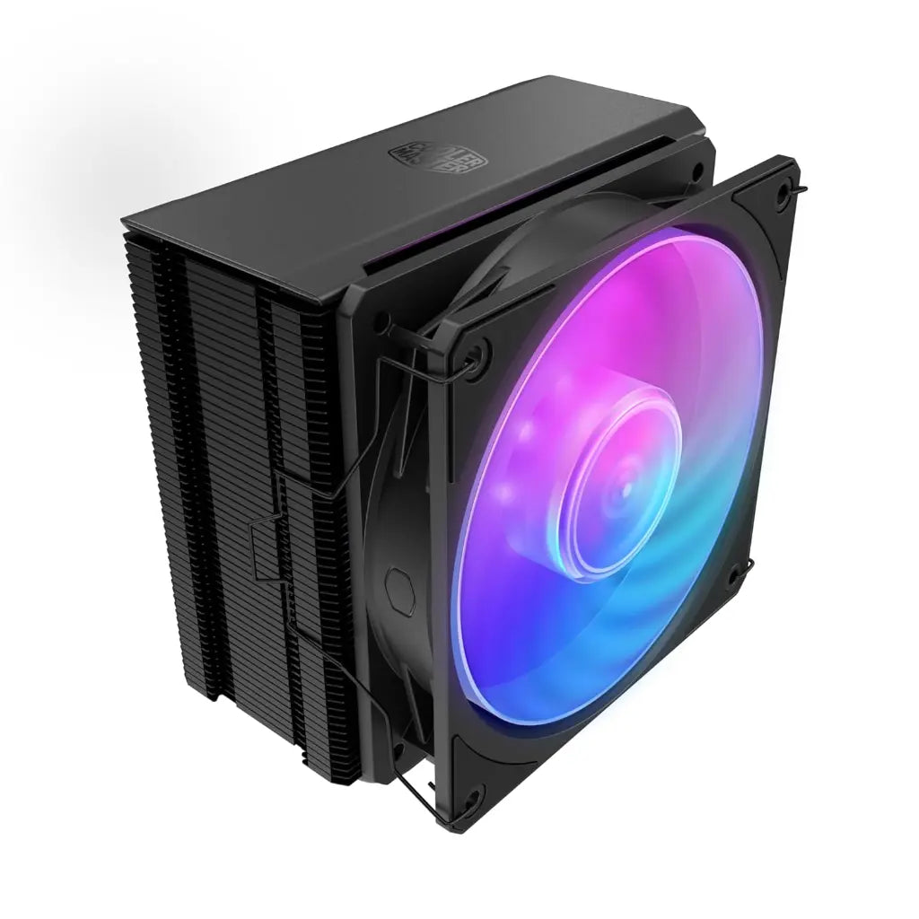 Cooler Master Hyper 212 3DHP Black ARGB CPU Air Cooler with 3DHP Heat Pipe Technology-tpstech.in