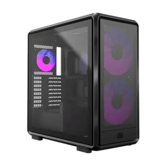 Cooler Master MasterFrame 600 Mesh ARGB Open‑Frame E‑ATX Mid Tower PC Case - Black