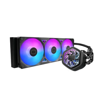 Cooler Master MasterLiquid Atmos II 360 VRM Fan ARGB Liquid CPU Cooler - Black-tpstech.in