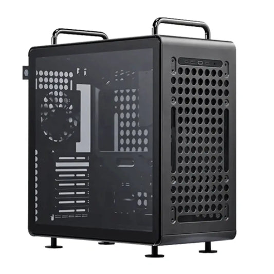 Cooler Master QUBE 540 Stardust Iron ATX Mid‑Tower Computer Case-tpstech.in