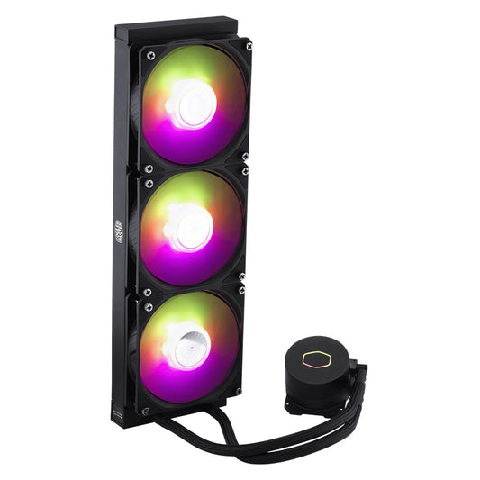 Cooler Master Masterliquid ML360L ARGB V2 CPU Liquid Cooler with Triple 120mm RGB Silent Fan From TPS Technologies