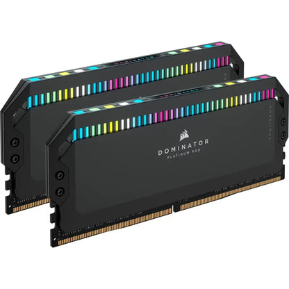 Corsair Dominator Platinum RGB 32GB (2x16GB) DDR5 RAM 7000MHz CL34 Desktop Memory Kit – Black-tpstech.in