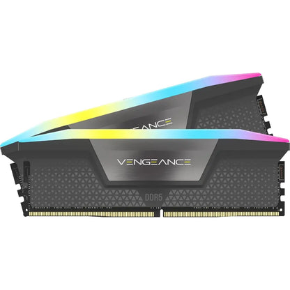Corsair Vengeance RGB 64GB (2x32GB) DDR5 RAM 6000MHz CL30 Desktop Memory-tpstech.in