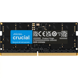 Crucial 8GB DDR5 RAM 5600MHz CL46 262 Pin SODIMM Laptop Memory-tpstech.in