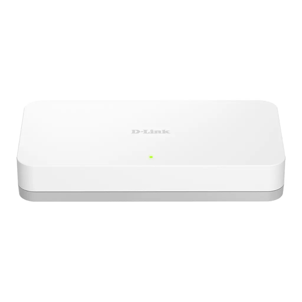 D-Link DGS‑1008A 8‑Port Gigabit Unmanaged Desktop Switch Fanless Design-tpstech.in