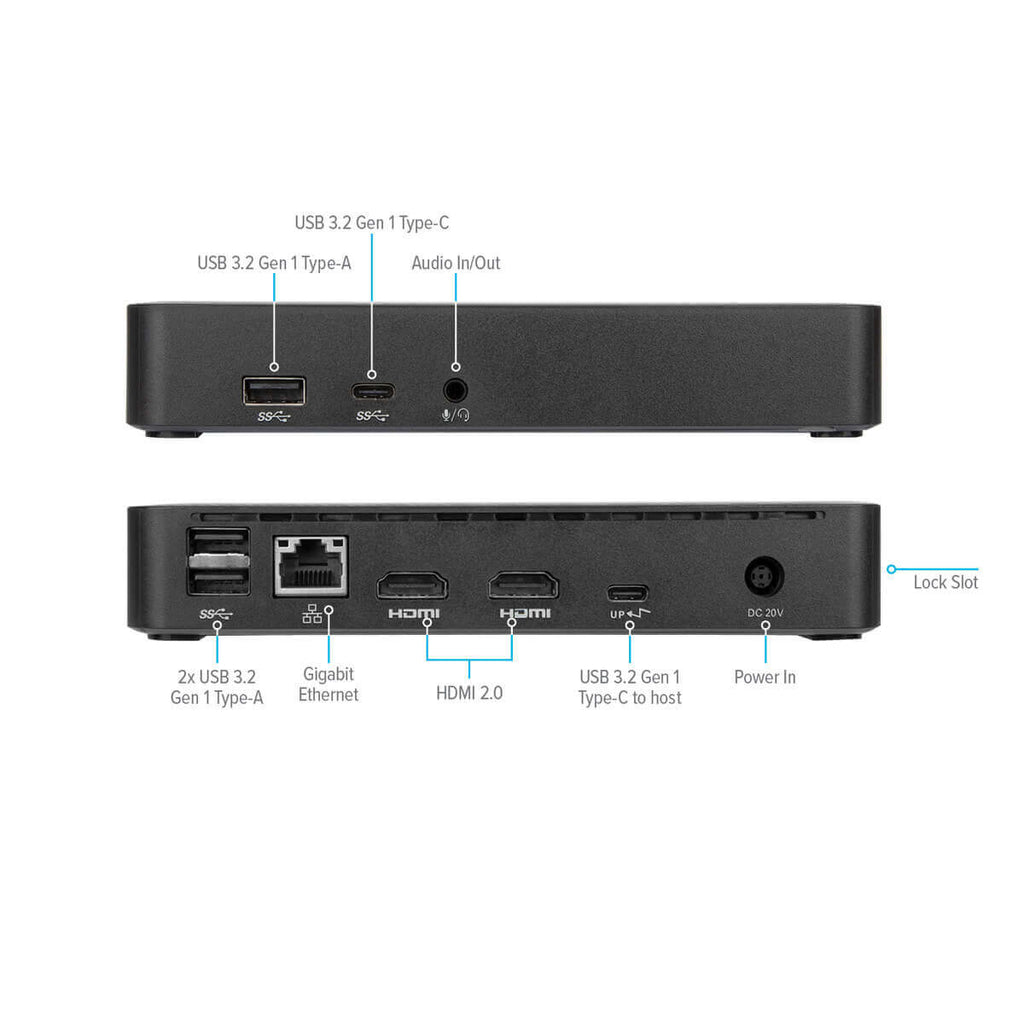 Targus Universal USB-C DV4K 65W Docking Station - tpstech.in