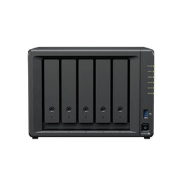 Synology DiskStation DS1525+ 5 Bay Network Attached Storage Enclosure - Black