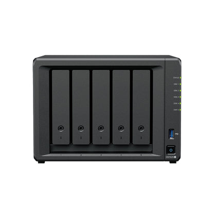 Synology DiskStation DS1525+ 5 Bay Network Attached Storage Enclosure - Black
