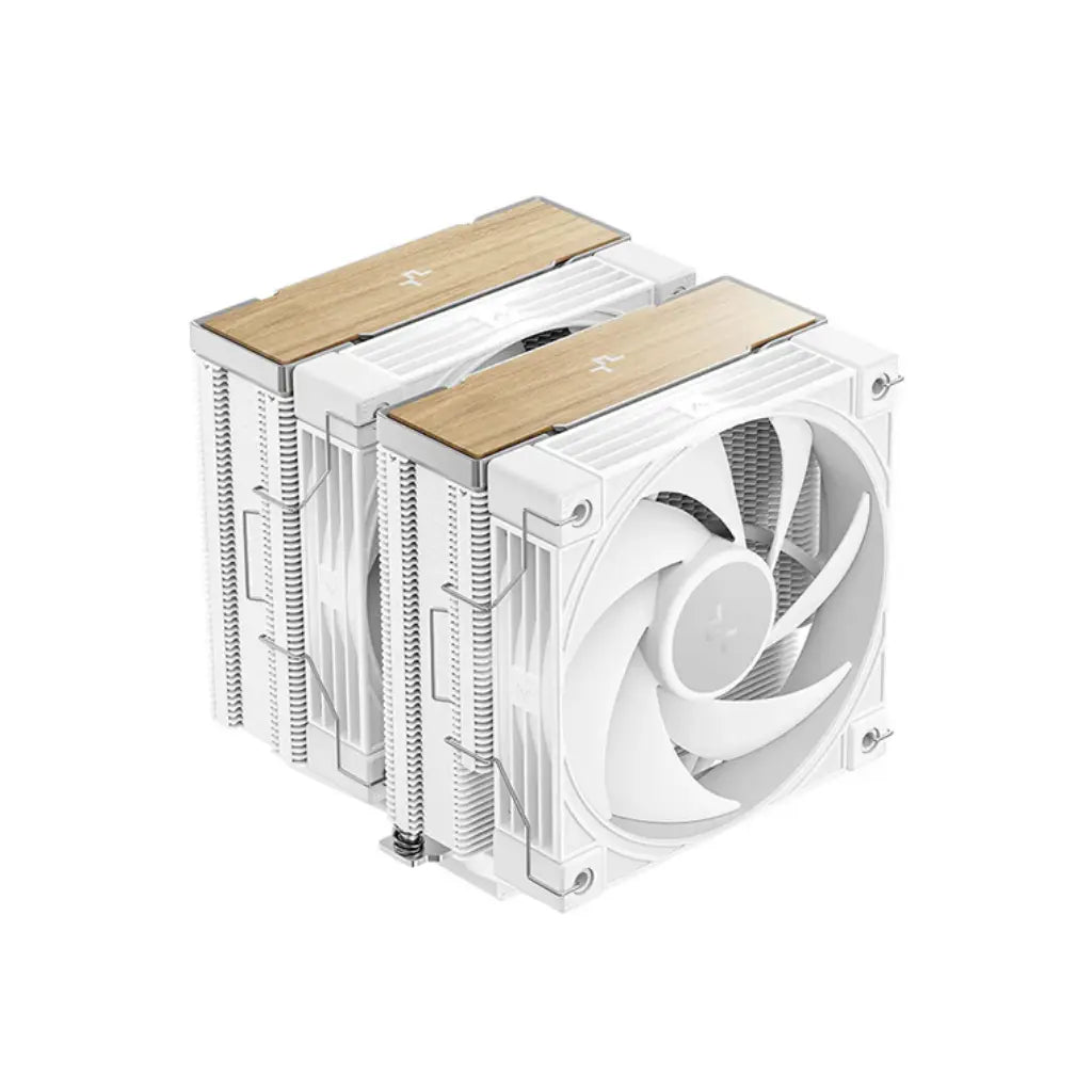 DeepCool AK620 G2 WH Wood Grain Dual‑Tower CPU Air Cooler with 6 Copper Heat Pipes-tpstech.in