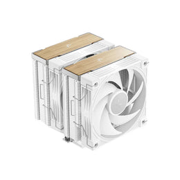 DeepCool AK620 G2 WH Wood Grain Dual‑Tower CPU Air Cooler with 6 Copper Heat Pipes-tpstech.in