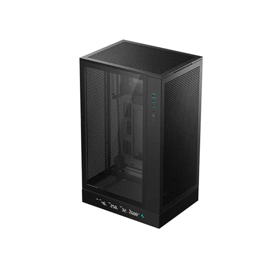 DeepCool CH270 DIGITAL High-Airflow Vertical Micro-ATX Computer Case-tpstech.in