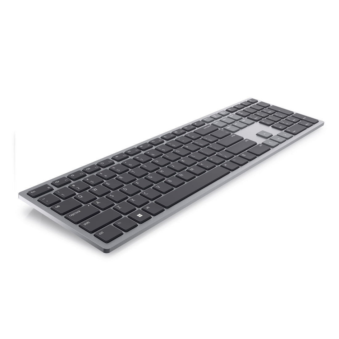 Dell KB700 Multi-Device 2.4GHz Wireless Bluetooth Full Size Keyboard - Titan Grey