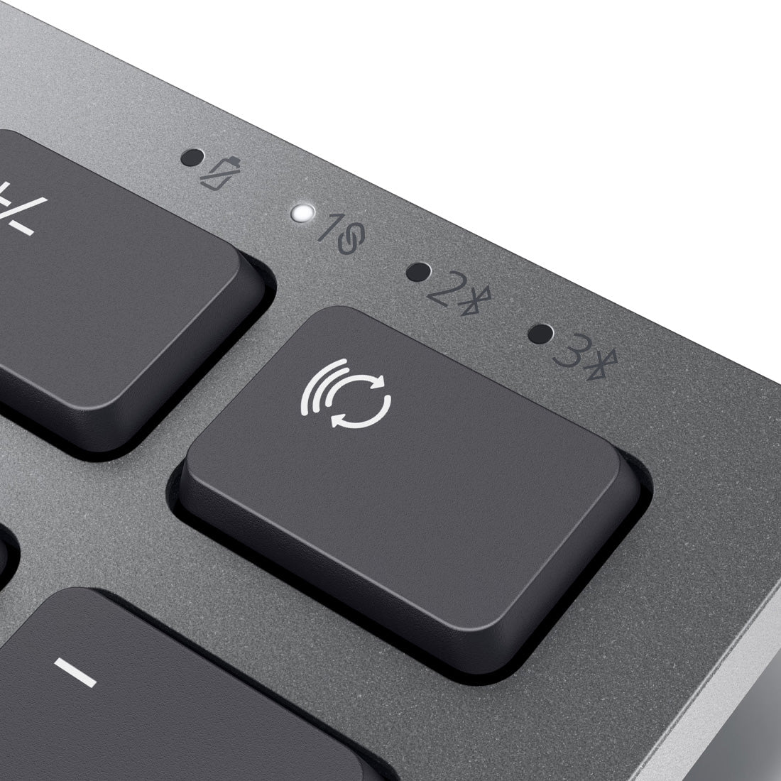 Dell KB700 Multi-Device 2.4GHz Wireless Bluetooth Full Size Keyboard - Titan Grey