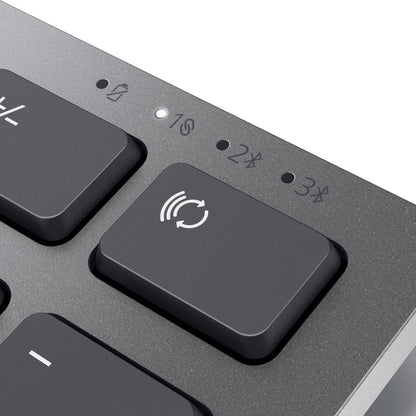 Dell KB700 Multi-Device 2.4GHz Wireless Bluetooth Full Size Keyboard - Titan Grey