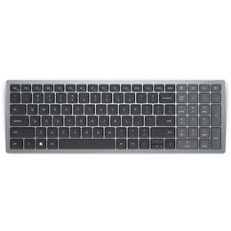 Dell KB740 Multi-Device 2.4 GHz Wireless Bluetooth Compact Keyboard - Titan grey