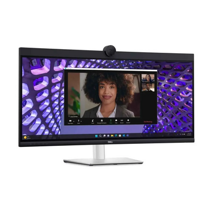 Dell P3424WEB 34" 60Hz HDR 1440p WQHD IPS Panel Curved Monitor with Dual Speakers- tpstech