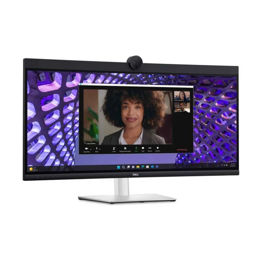 Dell P3424WEB 34" 60Hz HDR 1440p WQHD IPS Panel Curved Monitor with Dual Speakers- tpstech