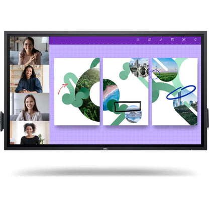 Dell P6524QT 65" 4K UHD Interactive Touch Monitor with USB-C and Dual 20W Speakers-tpstech.in