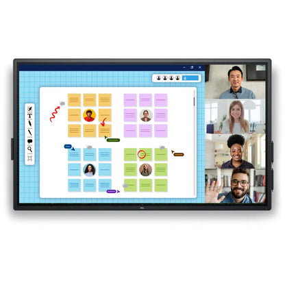 Dell P7525QT 75" 4K UHD Touch Monitor with IPS Panel USB-C 90W Power Delivery-tpstech.in