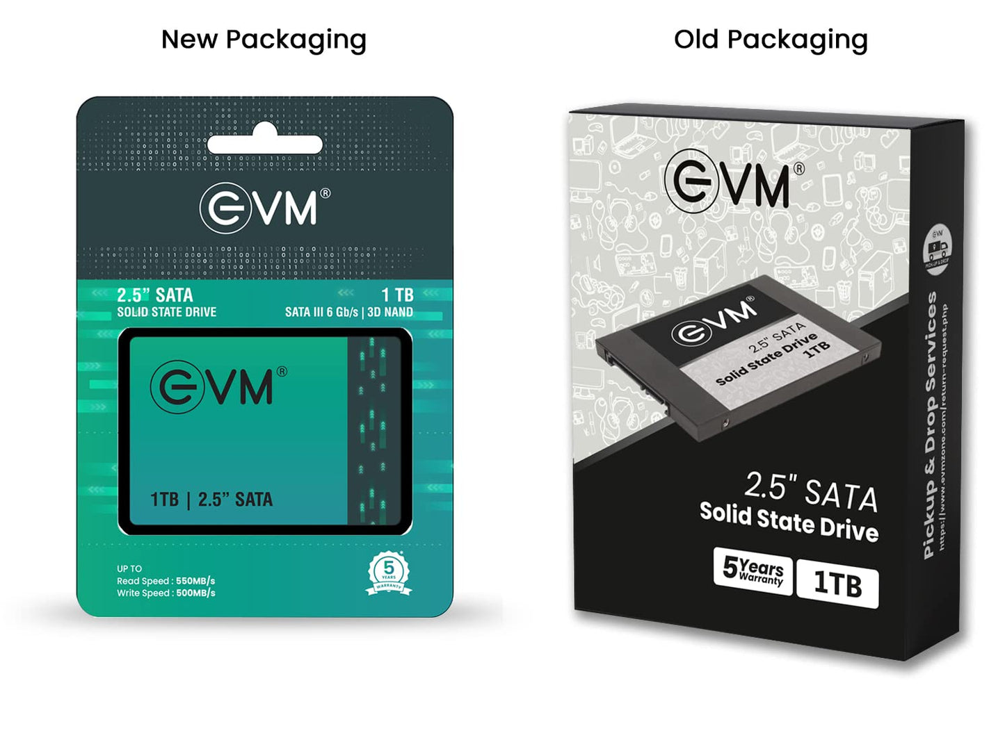 EVM 1TB 2.5-inch SATA 3D NAND Internal SSD
