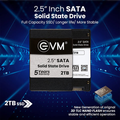EVM 512GB 2.5-इंच SATA 3D NAND इंटरनल SSD