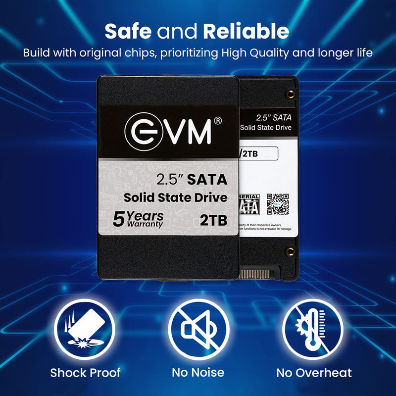 EVM 2TB 2.5-inch SATA 3D NAND Internal SSD