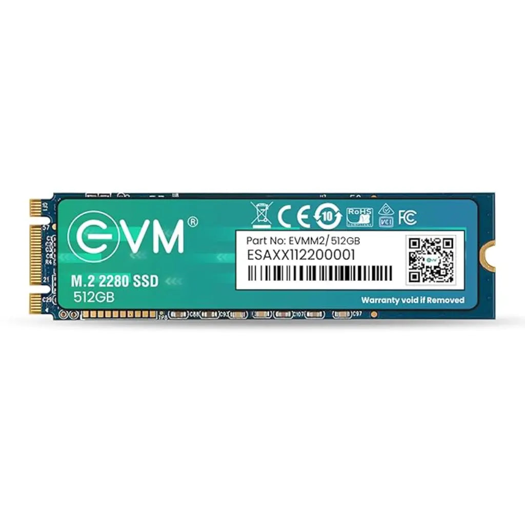 EVM EVMM2 512GB M.2 2280 SATA III Internal Solid State Drive-tpstech.in