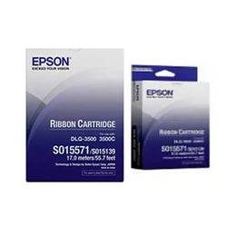 Epson C13S015571 DLQ 3000 Plus DLQ 3500 Black SIDM Ribbon Cartridge-tpstech.in