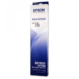 Epson Ribbon Cartridge Black C13S015531 S015086 for LQ and FX Dot Matrix Printers-tpstech.in