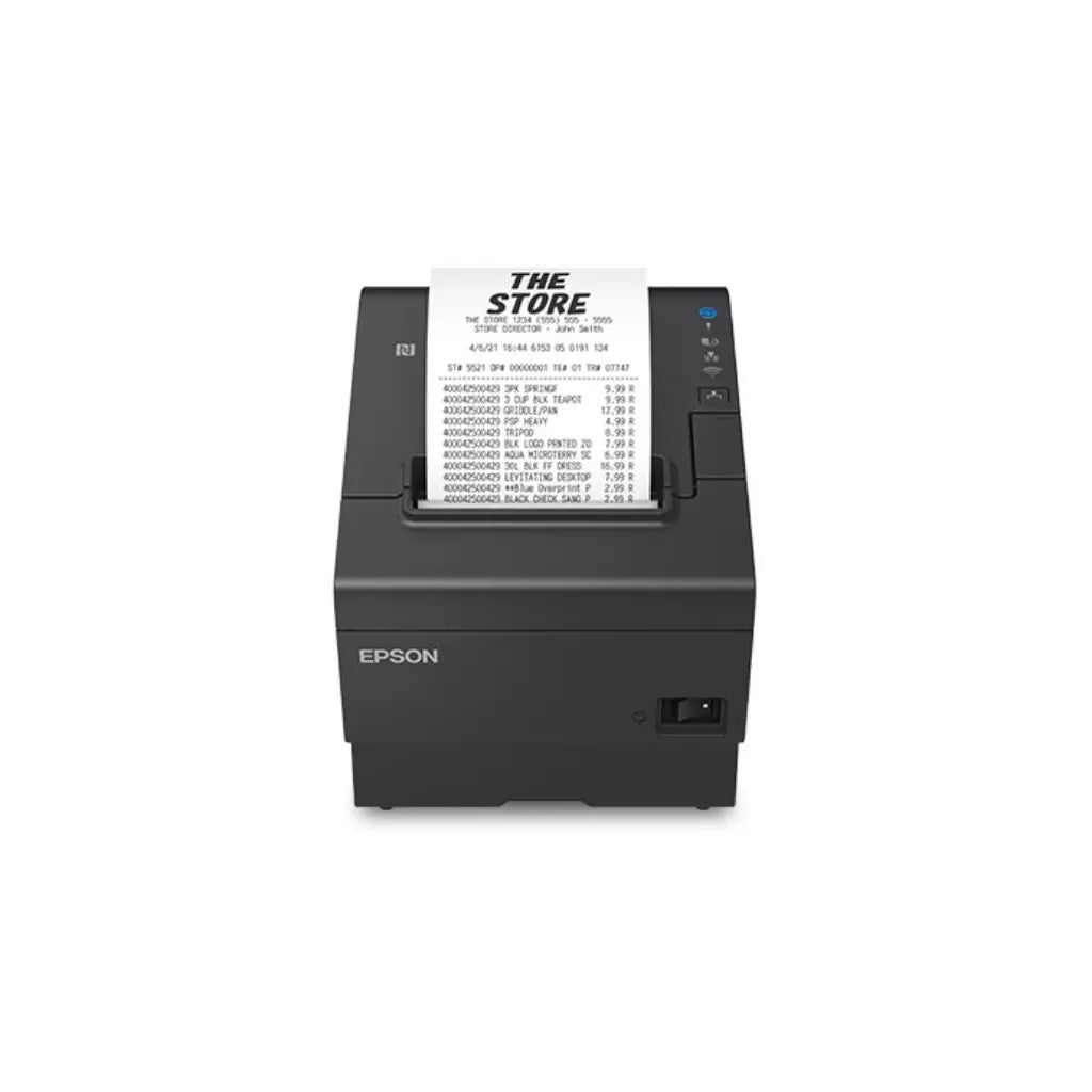 Epson TM‑T88VII 712 Thermal POS Receipt Printer USB Serial LAN-tpstech.in