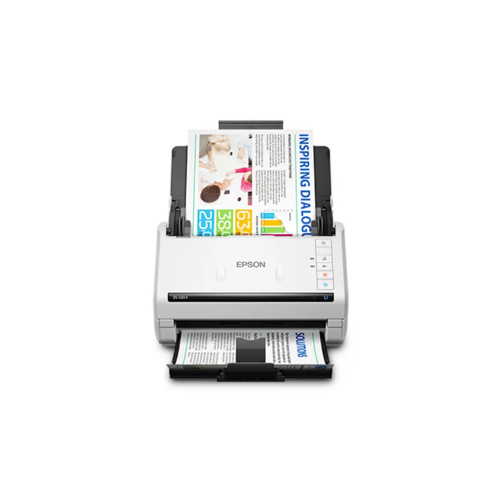 Epson WorkForce DS-530II Color Duplex Sheet-fed Document Scanner-tpstech.in