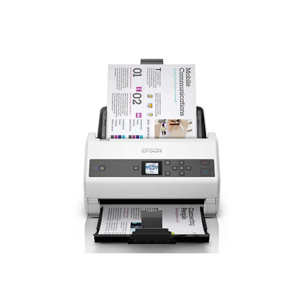 Epson WorkForce DS-870 A4 Duplex Sheet-fed Document Scanner & 100-Sheet ADF-tpstech.in