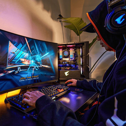 GIGABYTE G32QC 32 Inch (81.28 Cm) 165Hz 1440P Curved Gaming Monitor