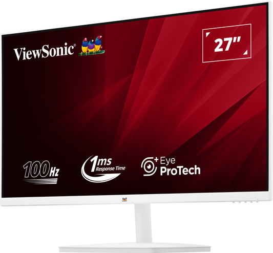 ViewSonic 27” Inch 100 Hz IPS Full HD 1080p  Frameless Design Gaming Monitor