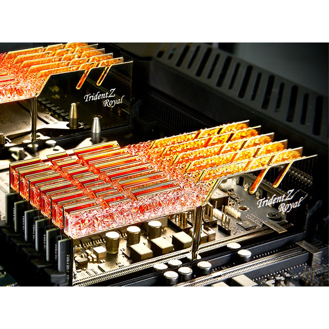 G.SKILL Trident Z Royal RGB 32GB(2x16GB) DDR4 RAM 3200MHz डेस्कटॉप मेमोरी 