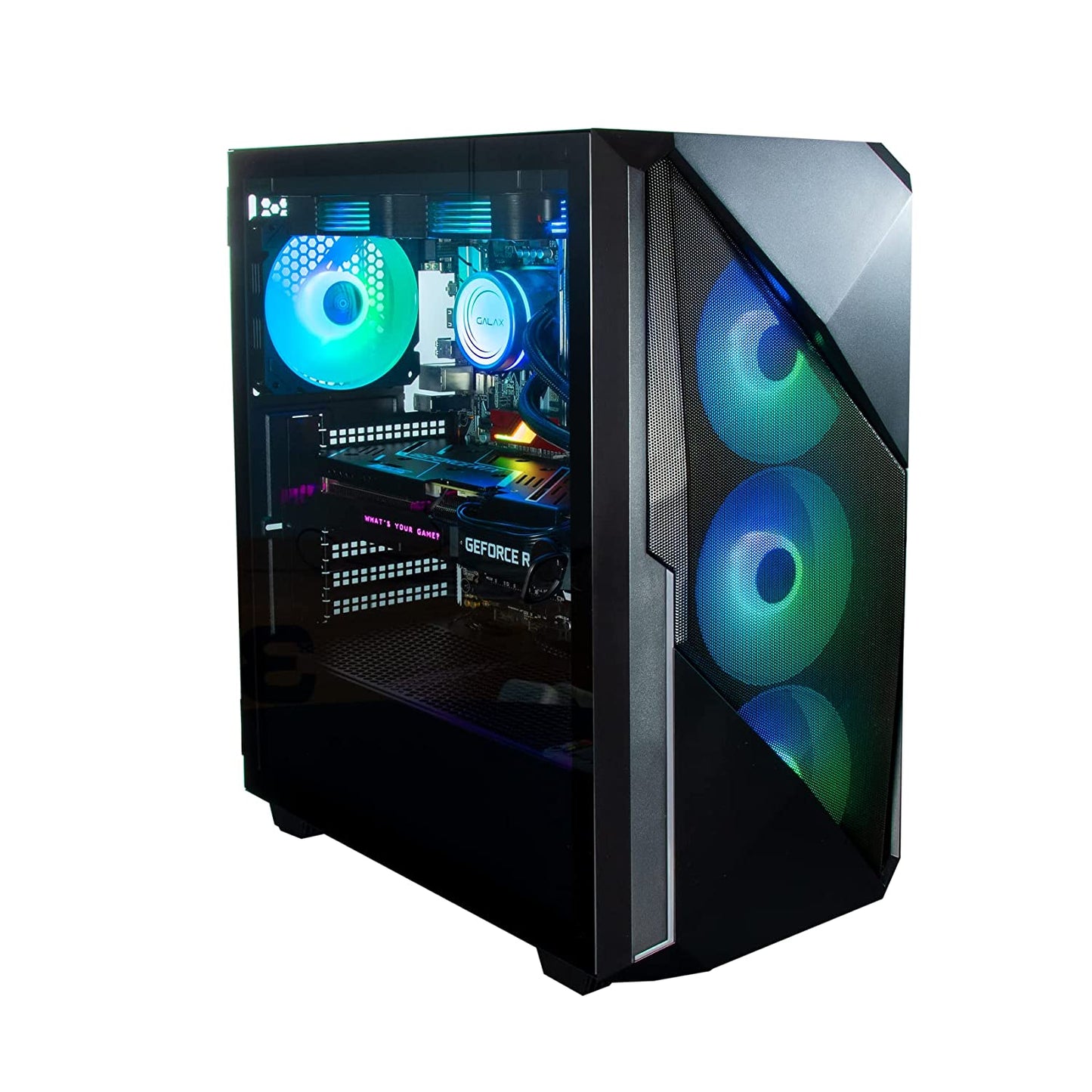 Galax Revolution REV-01 RGB Mid-Tower Gaming Cabinet - Black