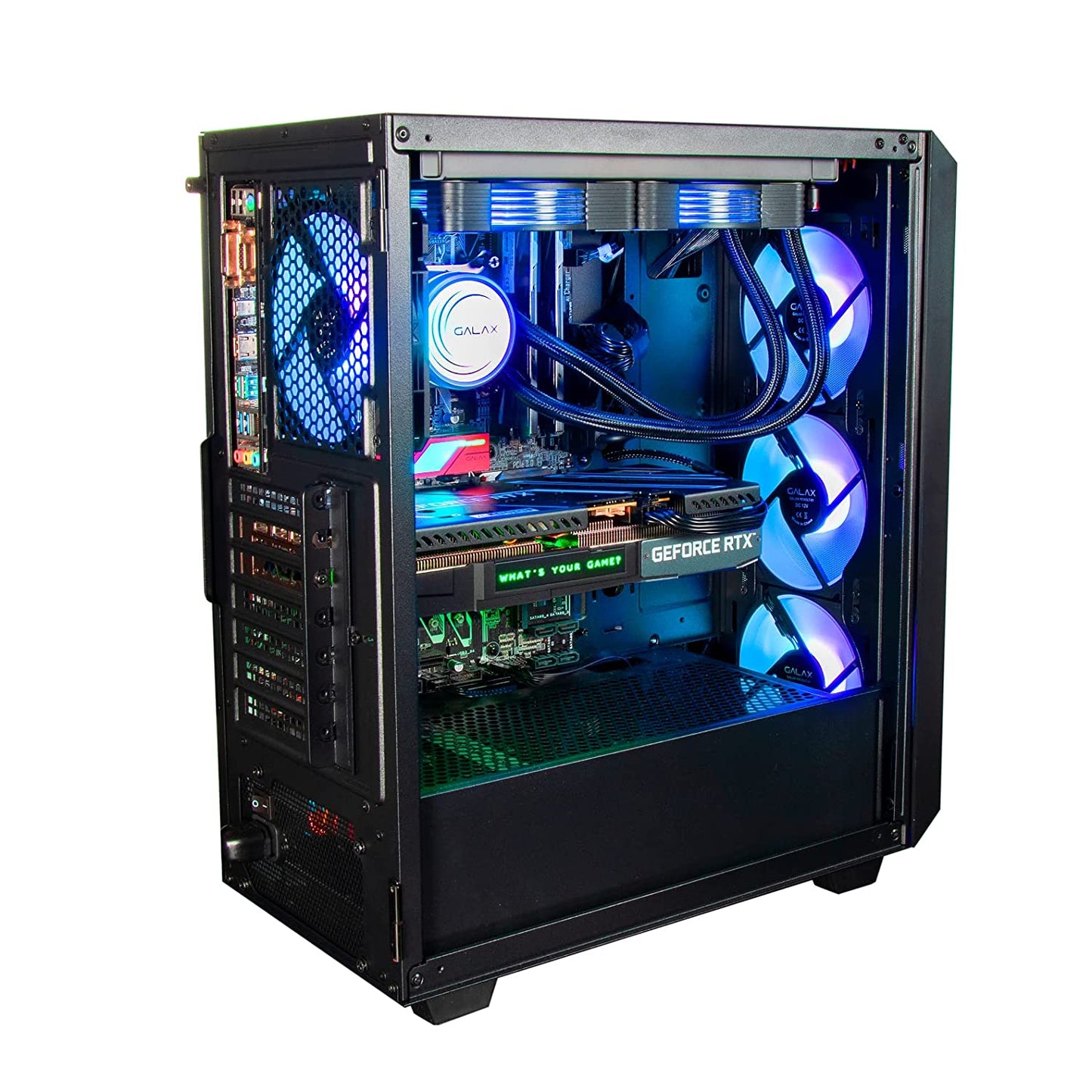 Galax Revolution REV-01 RGB Mid-Tower Gaming Cabinet - Black
