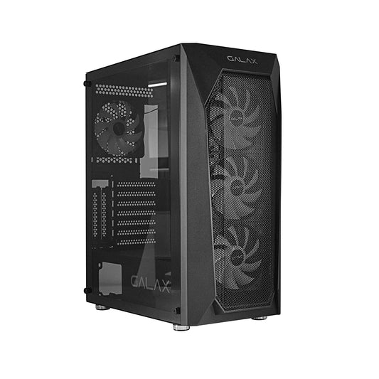 Galax Revolution REV-05 RGB Mid-Tower Gaming Cabinet - Black