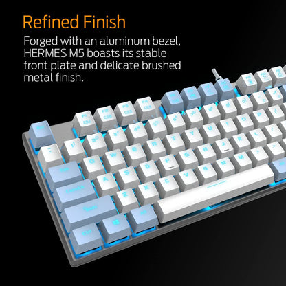 Gamdias HERMES M5 मैकेनिकल गेमिंग बैकलिट कीबोर्ड बिल्ट-इन मेमोरी के साथ