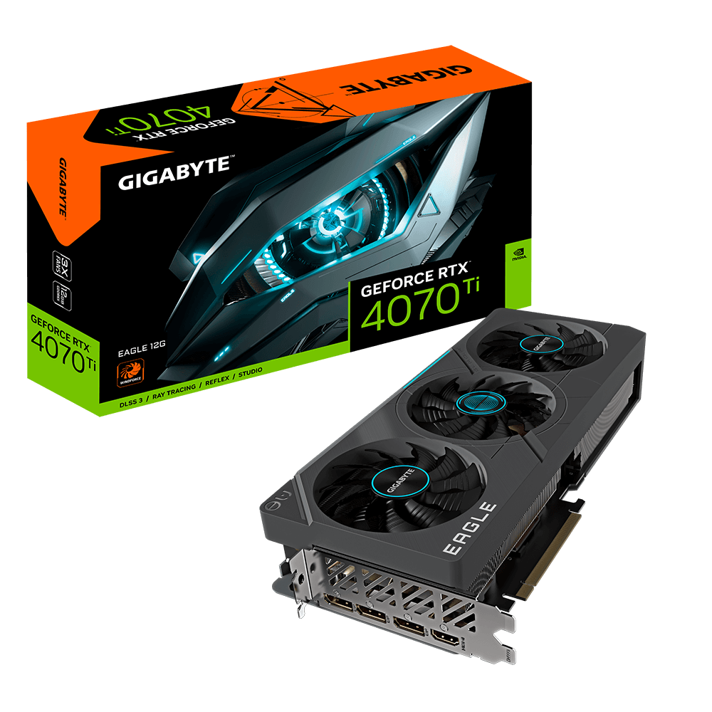 Gigabyte GeForce RTX 4070 Ti Eagle 12GB 192-Bit GDDR6X Graphics Card