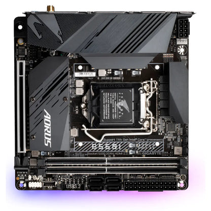 Gigabyte B560I AORUS PRO AX Wi-Fi 6 Intel B560 LGA1200 DDR4 Mini-ITX Motherboard-tpstech.in