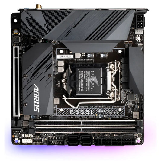 Gigabyte B560I AORUS PRO AX Wi-Fi 6 Intel B560 LGA1200 DDR4 Mini-ITX Motherboard-tpstech.in