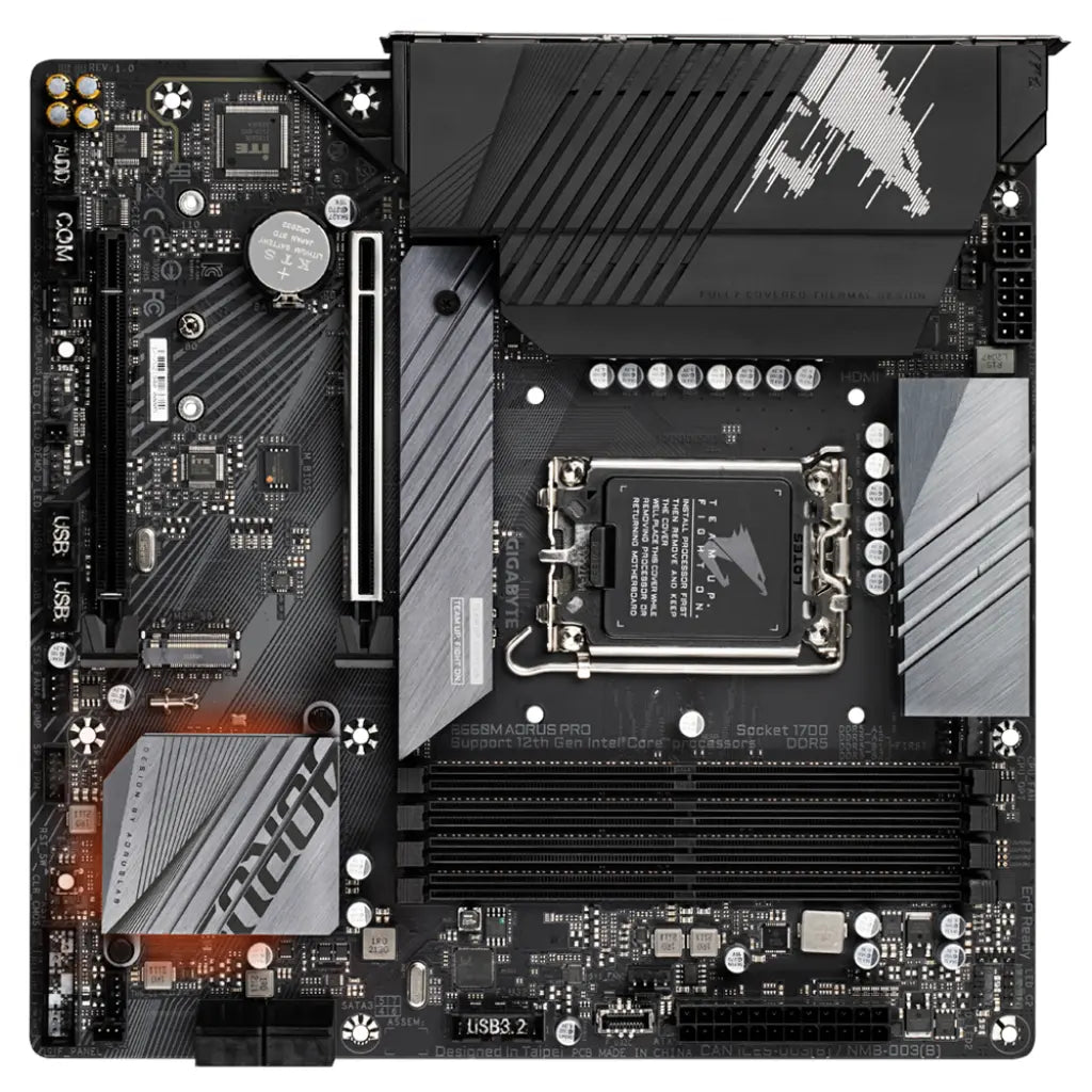 Gigabyte B660M AORUS PRO Intel B660 LGA1700 DDR5 Micro-ATX Motherboard -tpstech.in