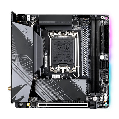 Gigabyte B760I AORUS PRO Wi-Fi 6E Intel B760 DDR5 Mini-ITX Gaming Motherboard-tpstech.in