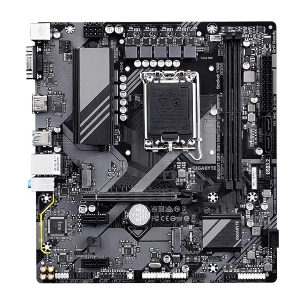 Gigabyte B760M D2H Intel B760 LGA1700 DDR5 Micro-ATX Motherboard-tpstech.in