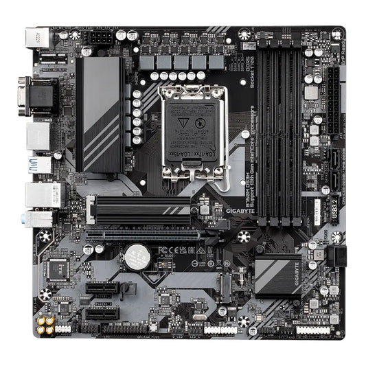 Gigabyte B760M DS3H Intel B760 LGA1700 DDR4 Micro-ATX Motherboard-tpstech.in