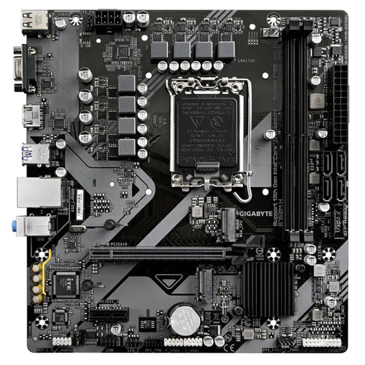 Gigabyte B760M H Intel B760 LGA1700 DDR5 Micro-ATX Motherboard-tpstech.in