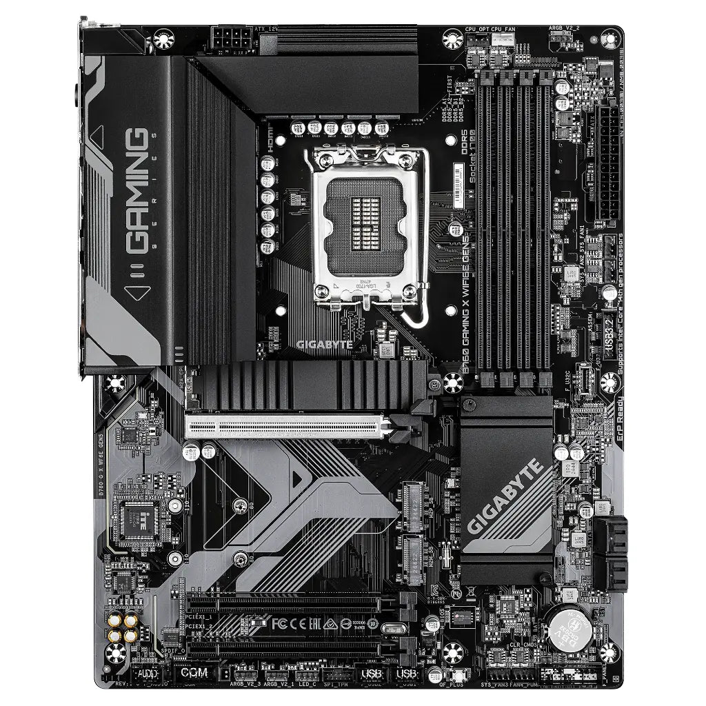 Gigabyte B760 Gaming X Wi-Fi 6E Intel B760 LGA1700 DDR5 ATX Motherboard-tpstech.in