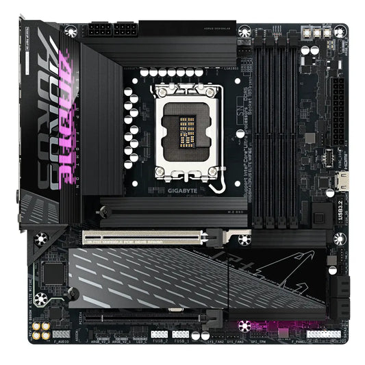 Gigabyte B860M AORUS ELITE WIFI6E Intel B860 LGA1700 DDR5 Micro-ATX Motherboard-tpstech.in